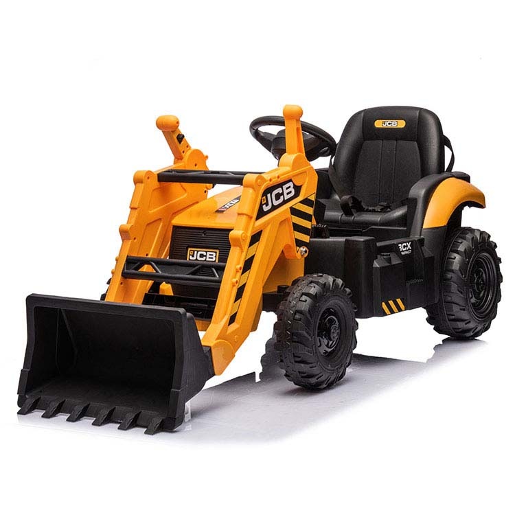 乗り物 おもちゃ 屋内用 電動乗用 子供用　乗れる　ラジコン　プレゼント　誕生日　クリスマス JCB ブルドーザー BDM-0960-C SIS (代引不可)(TD) 23,464円