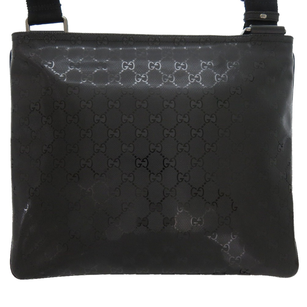 新品同様 インプリメ 201446 ショルダーバッグ コーティングキャンバス/レザー/コーティングキャンバス ブラック 1317【中古】 メンズ