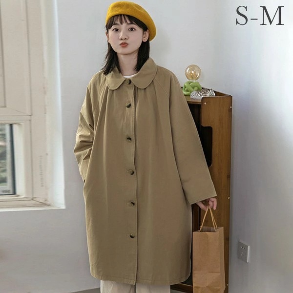 トレンチコート レディース 秋コート 小柄 スプリングコート 着やせ かわいい トレンチ コート 春 秋 アウター 秋物 ベージュ 秋服 30代 40代 50代 お宮参り 通勤 就活 韓国風 bi23 5,275円