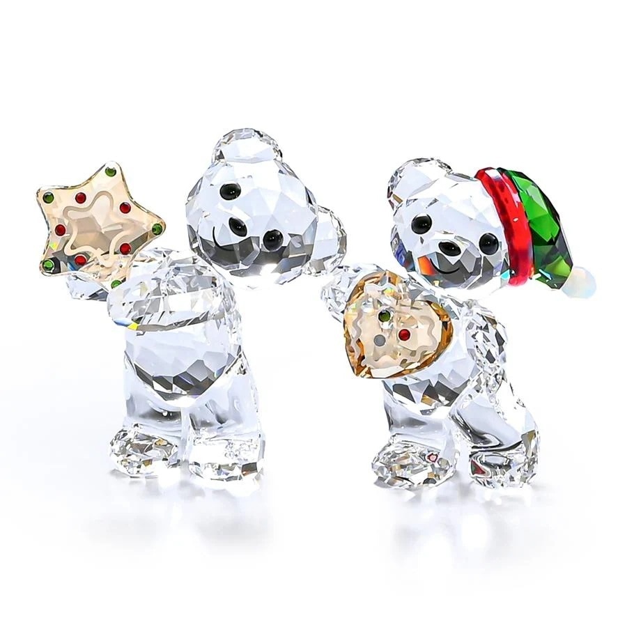 クリスタルフィギュア フィギュリン Krisベア Christmas 5627747 インテリア オブジェ 置物