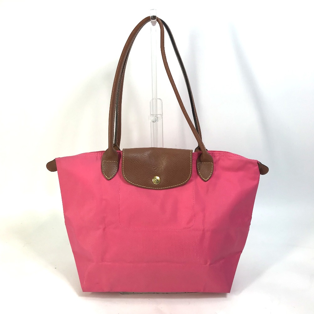 Longchamp ロンシャン トートバッグ プリアージュ ショルダーバッグ カバン 肩掛け ナイロン ピンク 6,149円