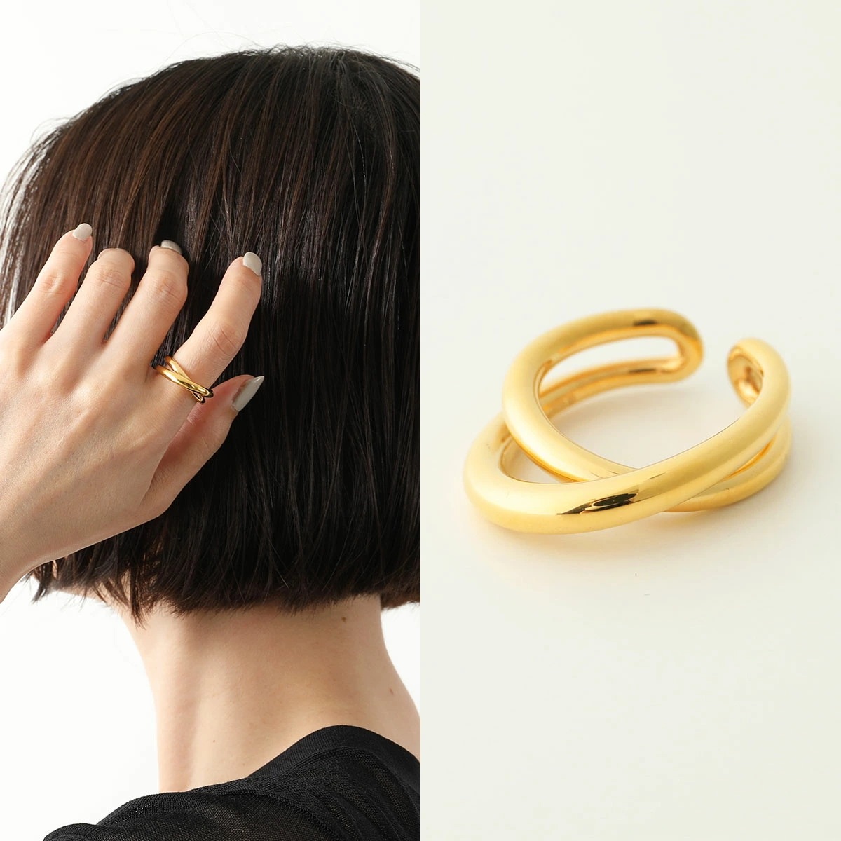 SENTIMENTS】 NO.457 [BLACK] RING 指輪
