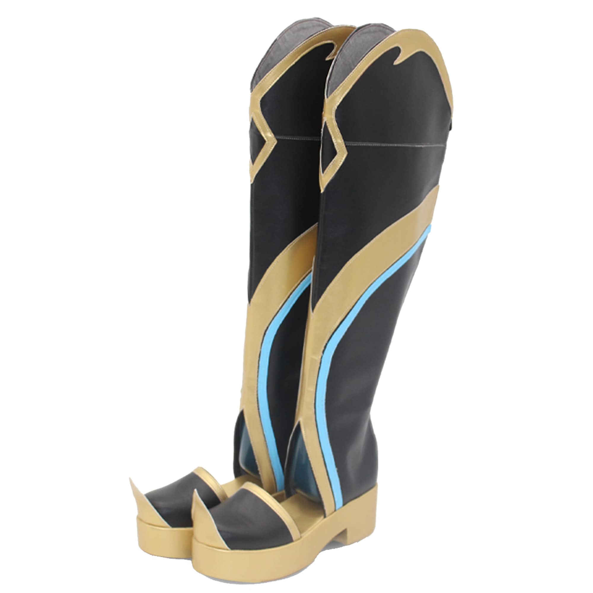 ガイア 帆影に戯る風 原神 げんしん Genshin コスプレ 靴 ブーツ コスプレ靴 コスプレブーツ カスタマイズ可能903165