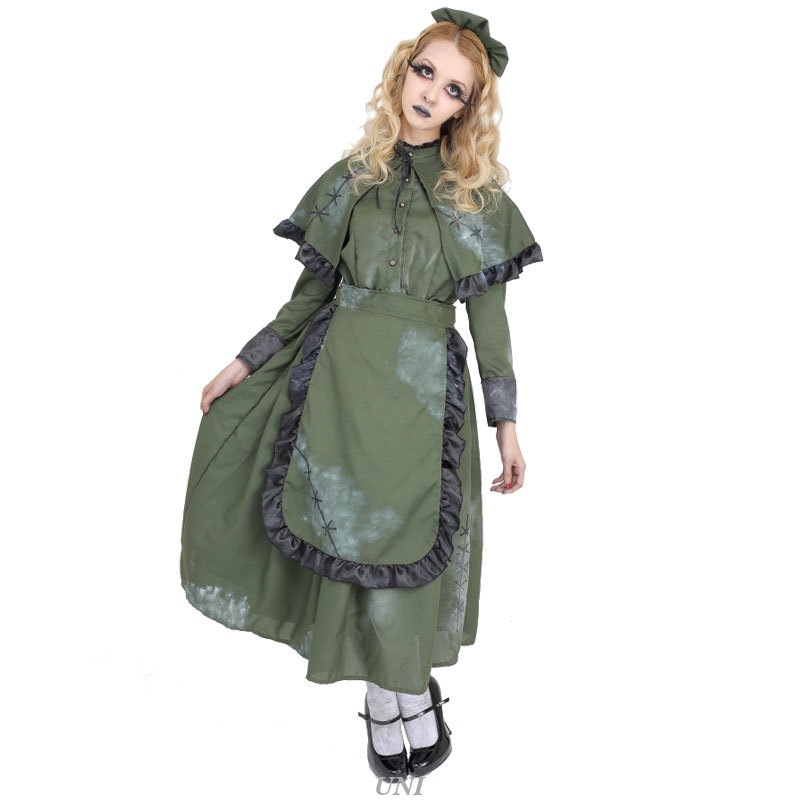 コスプレ 仮装 DEath of Doll Madness Maid(マッドネスメイド) 【 コスプレ 衣装 ハロウィン 仮装 レディース 服 コスチューム ol メイド 幽霊 ゴースト ゾンビ ゴシ 7,392円