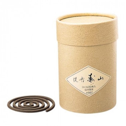 日本香堂 沈香寿山 コイル20巻入 567