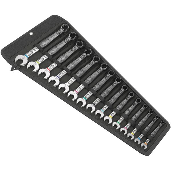 WERA ヴェラ 15本組 コンビネーションレンチ セット 5-50mm入 020302 工具 ツール DIY 作業工具 道具 レンチ