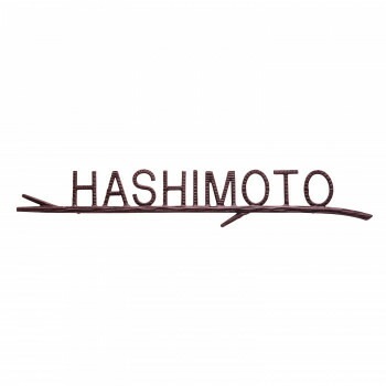 福彫 表札 ニューブラスアイアン/アイアン文字（丸棒） IR-211