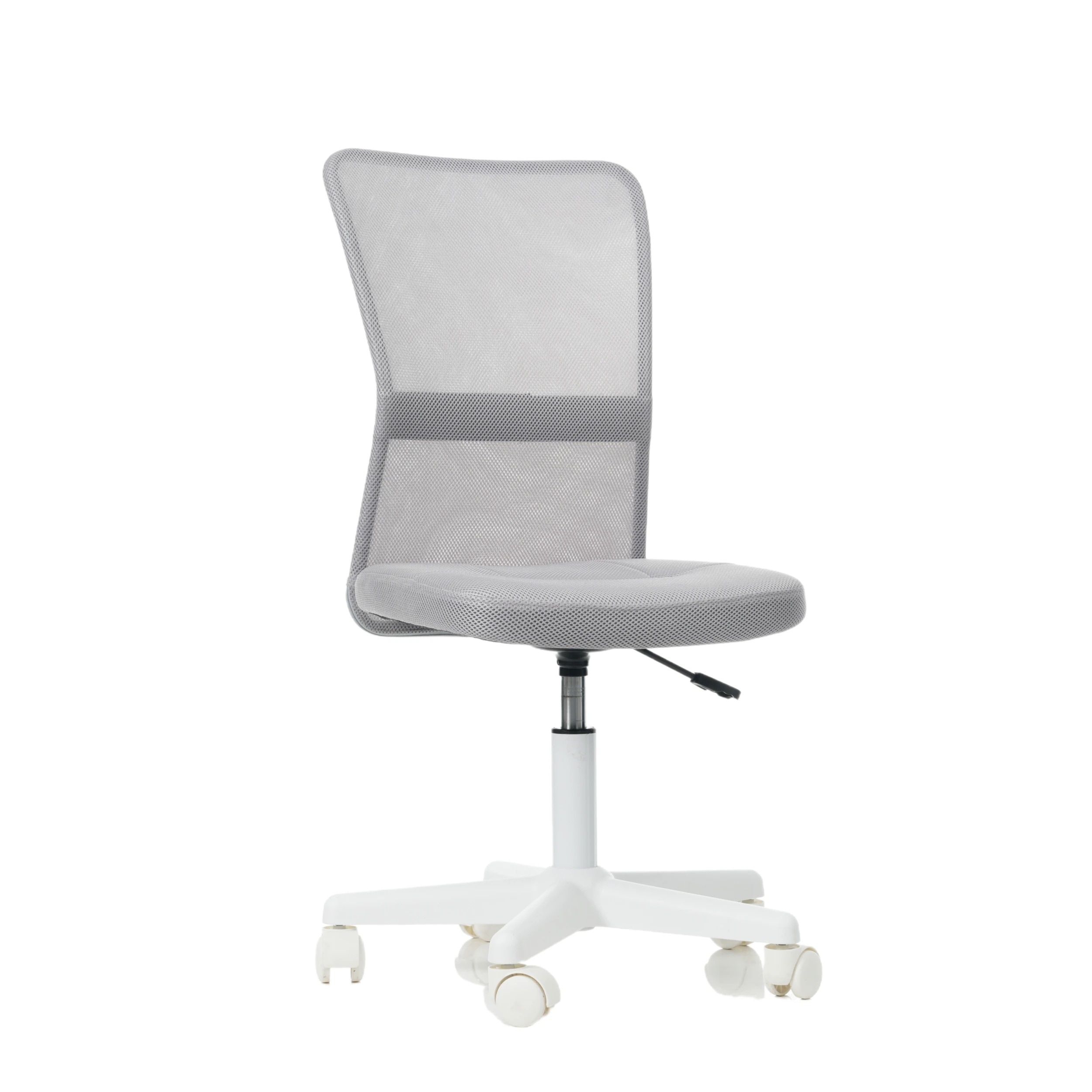 【国内即発送/無料配達】2脚 白脚 ライトグレー 世界検査機関SGS規格最高ランク オフィスチェア メッシュ パソコンチェア デスクチェア オフィスチェアー PCチェア OAチェア 疲れにくい 肘無
