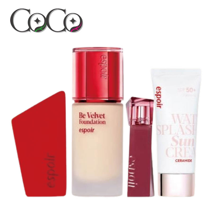 【正規品】ビーベルベットファンデーション （プレゼント：クチュールリップティント+スポンジ+サンクリームセラミド30ml）