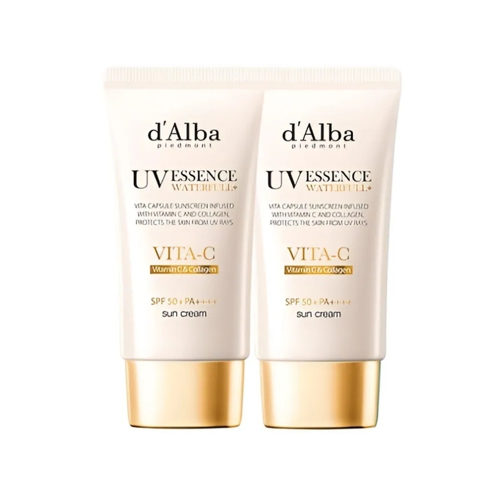 d’Alba ビタカプセルアンチエイジング日焼け止め, 50ml, 2個