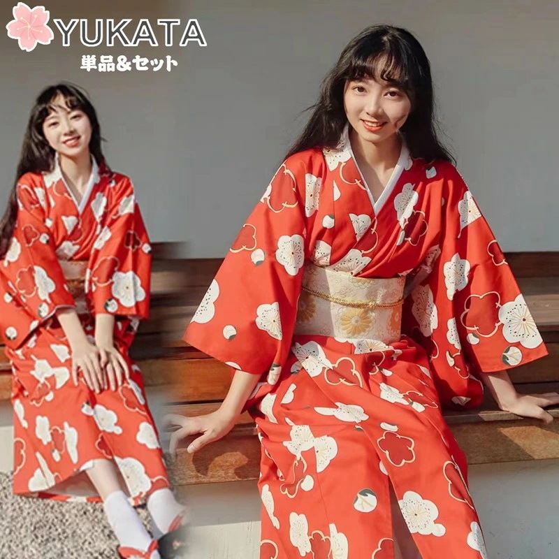 【短納期 3日で出荷】浴衣 ゆかた レディース 浴衣 セット 和服 大人 可愛い 女性 女子 高校生 浴衣セット 浴衣 街着 お稽古 お花見 浴衣 かわいい リボン 浴衣 作り帯 セット おしゃれ 洗