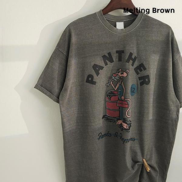 メンズピグメント半팔Tシャツ夏用半팔Tシャツ PT24