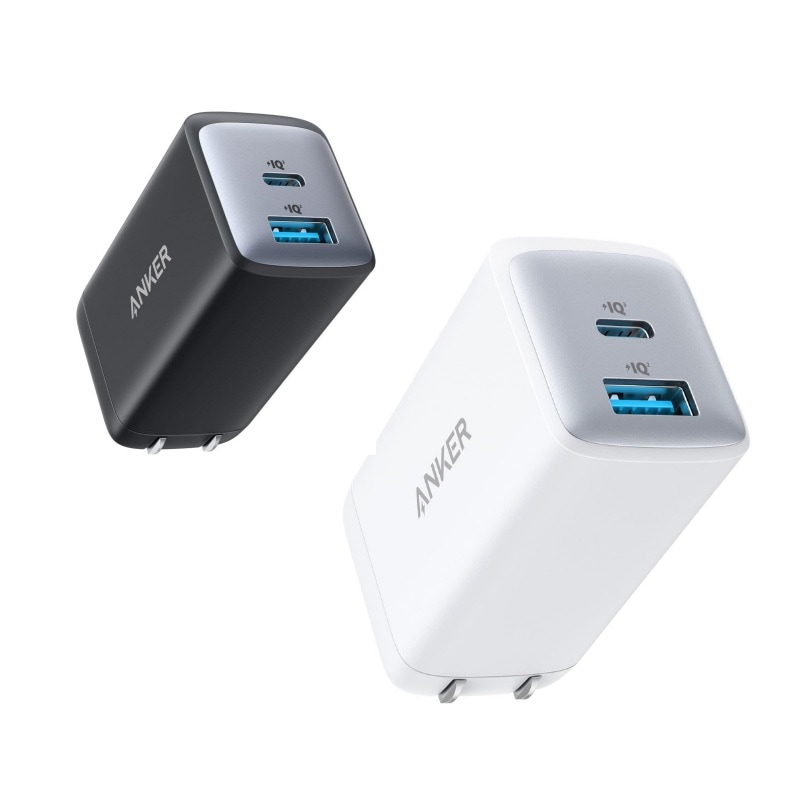 725 Charger 65W USB PD 65W 急速充電器【超コンパクト設計/PowerIQ 3.0 Gen2搭載/PSE技術基準適合/折りたたみ式プラグ】