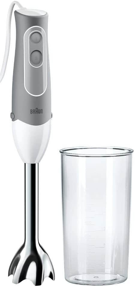 ブラウン ハンドブレンダー マルチクイック5 MQ500GY 軽量 離乳食 下ごしらえ スムージー スープ つぶす 混ぜる 簡単操作 時短 1台2役 350W お手入れ簡単 食洗機 ドイツ設計 8,485円