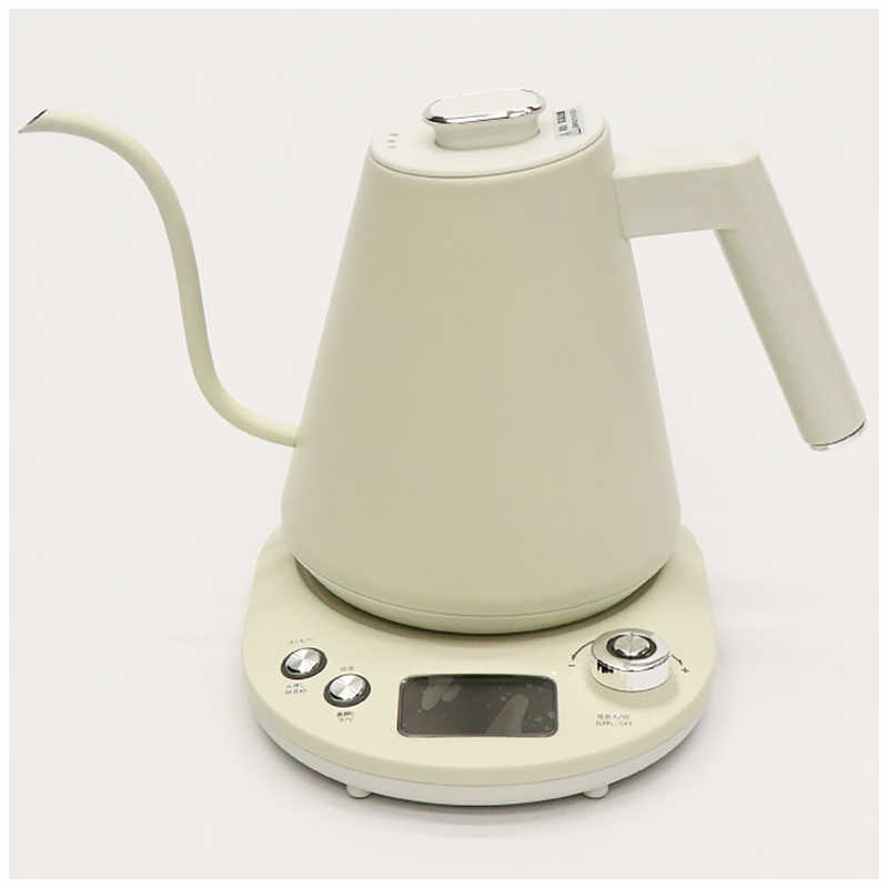 ヒロコーポレーション　温度調節機能付きグースネックケトルWH ［1.0L］　KTK-378