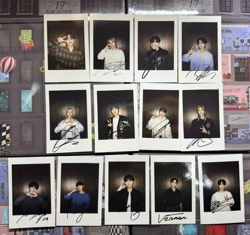 公式品　seventeen yzy pld 　 特典 ポラロイド　メンバー選択