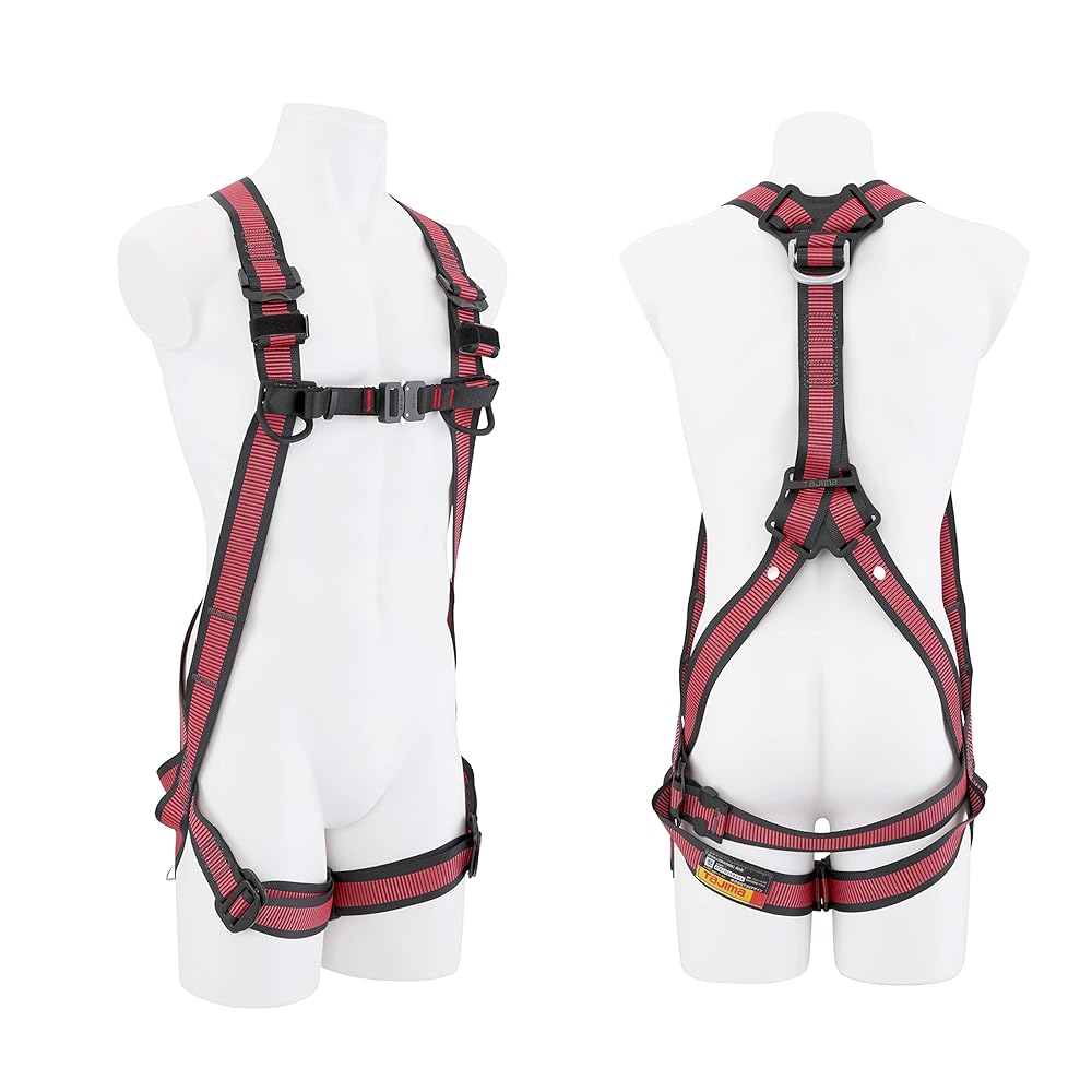 【即発送】タジマ 新規格安全帯 フルハーネスGS本体のみ スチール製バックルモデル Mサイズ AGSM-LRE北海道沖縄発送不可