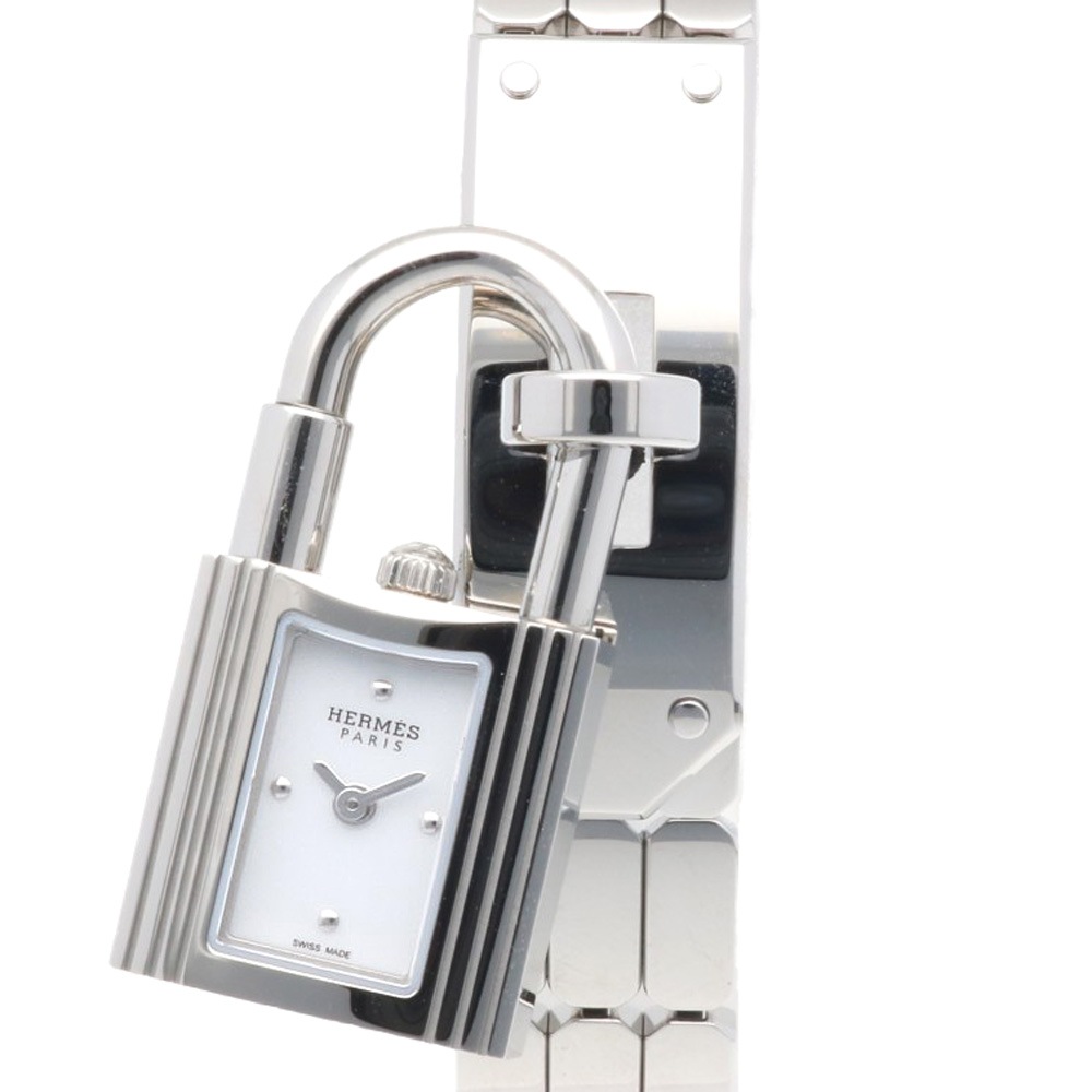 エルメス ケリーウォッチ 腕時計 ステンレススチール KE4.110 クオーツ 1年保証 HERMES 中古 美品