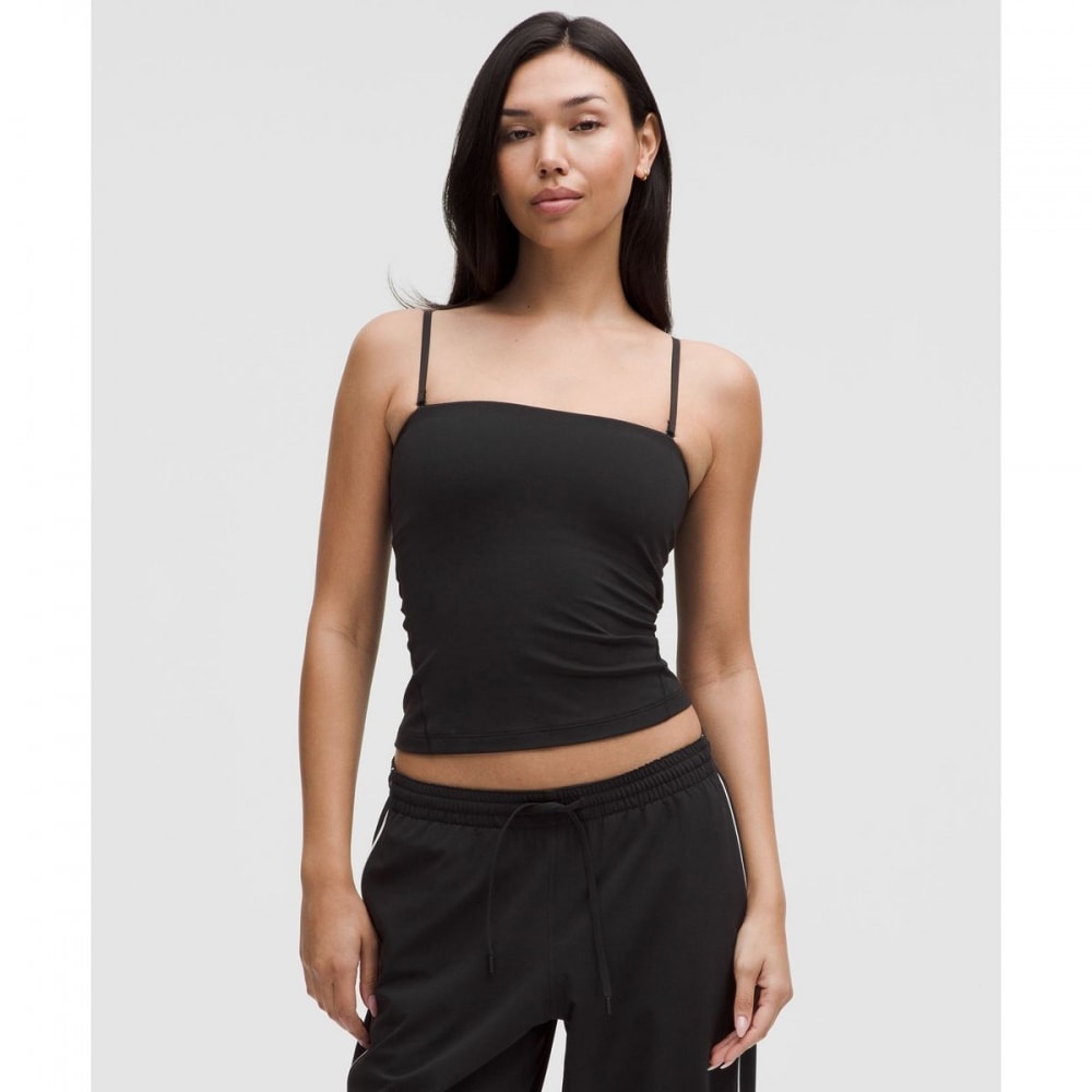 ルルレモン Align コンバーチブルチューブトップ - BLK