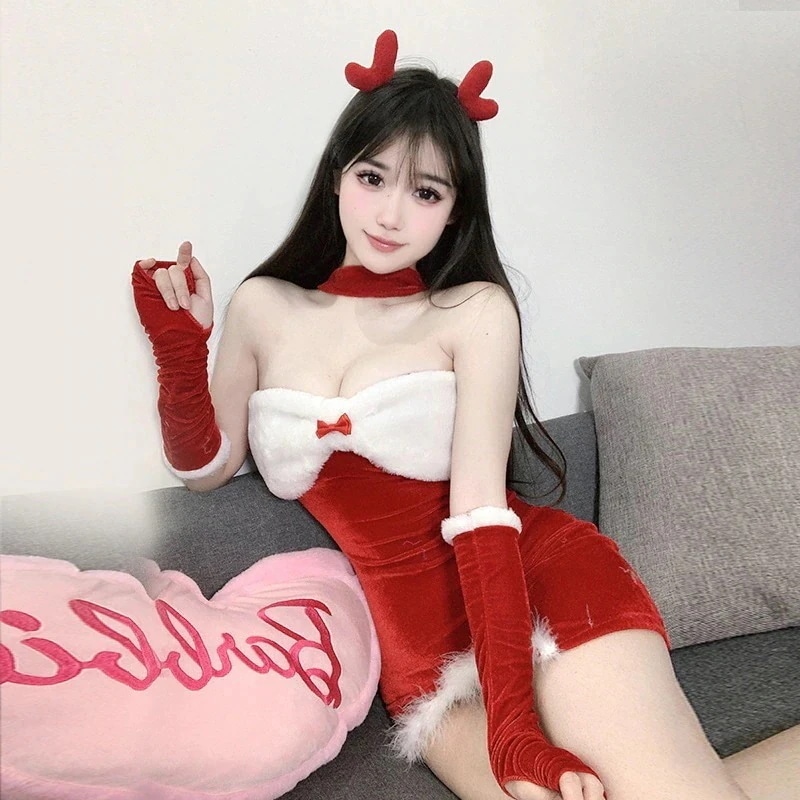 服 サンタ デート バニーガール 25大人気急速発送無料 スタイルアップクリスマス 服 コスプレ
