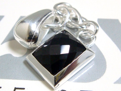 FREESTYLEブラックオニキスフリースタイルペンダントst/シルバーアクセサリーst/プレゼント