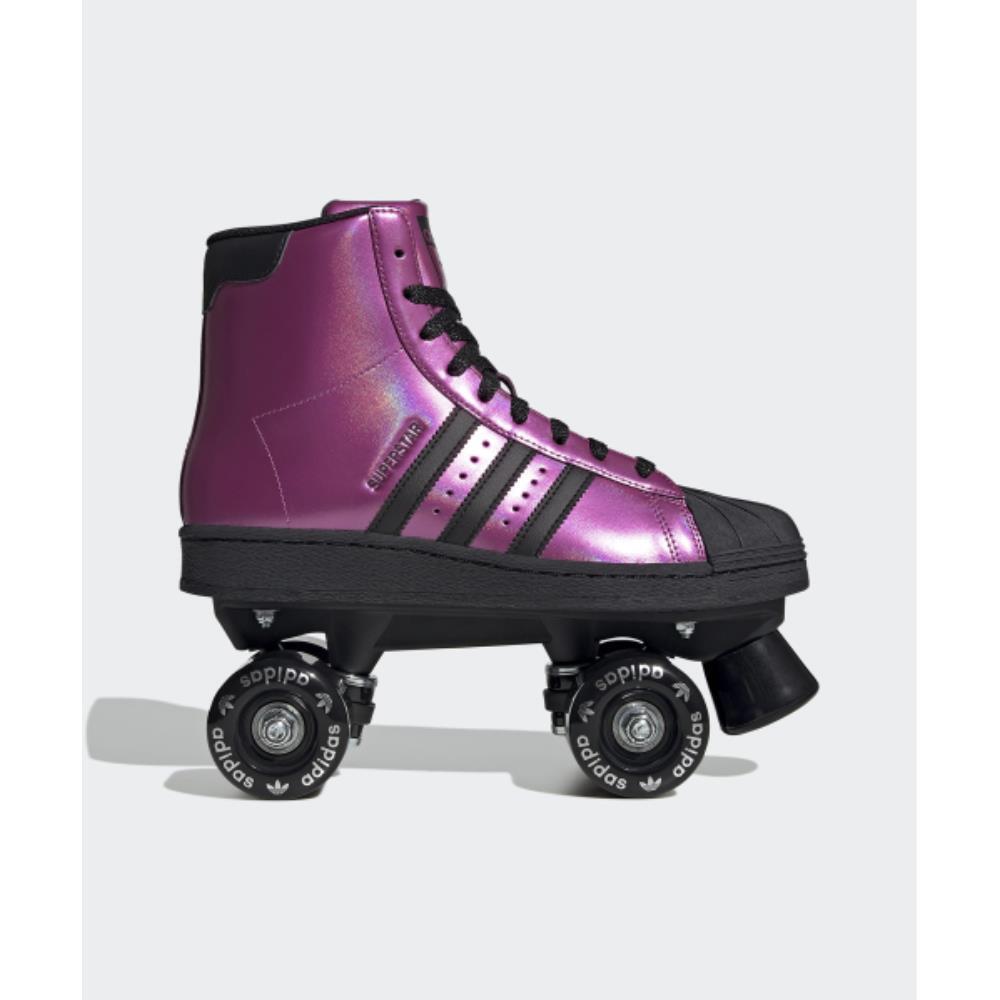 adidas Superstar 82 Roller Skates Semi-Lucid Pink Black