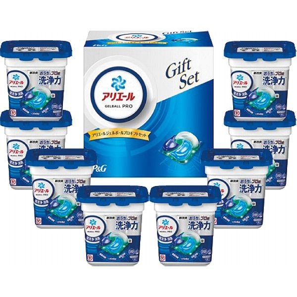 P&Gアリエールジェルボールプロギフトセット G-B