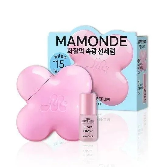 [25SS/New] フローラ グローローズ ティンテッド サンセラム 35ml（+リキッドマスク 15ml）