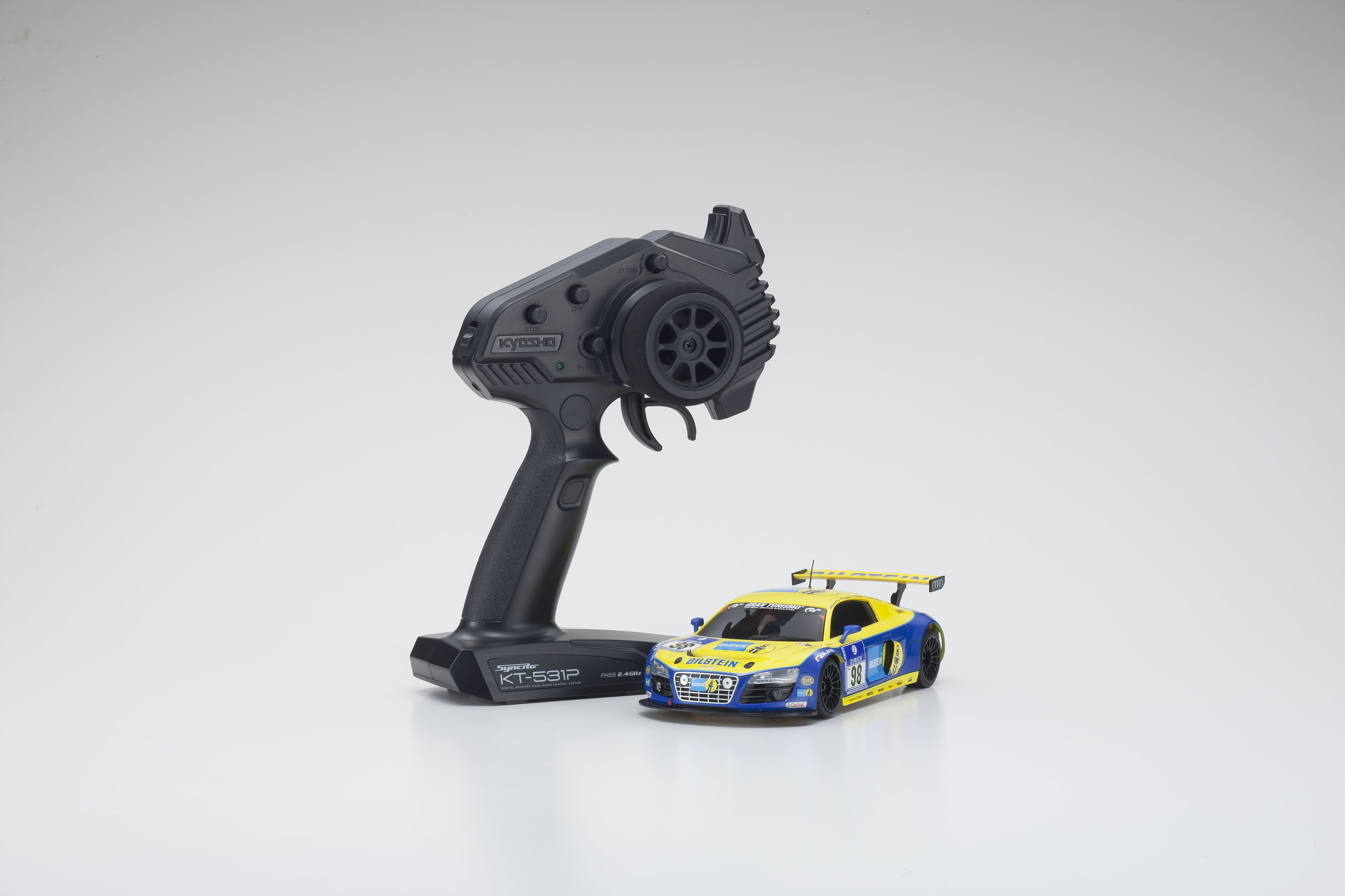 京商 ミニッツRWD MR04RWD レディセット Audi R8 LMS NBR 2010 #98【32371BT】 ラジコン 32371BT Audi R8 LMS NBR 2010