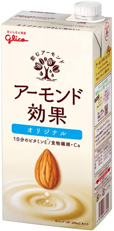 グリコ アーモンド効果 アーモンドミルク 1000ml6本 常温保存可能
