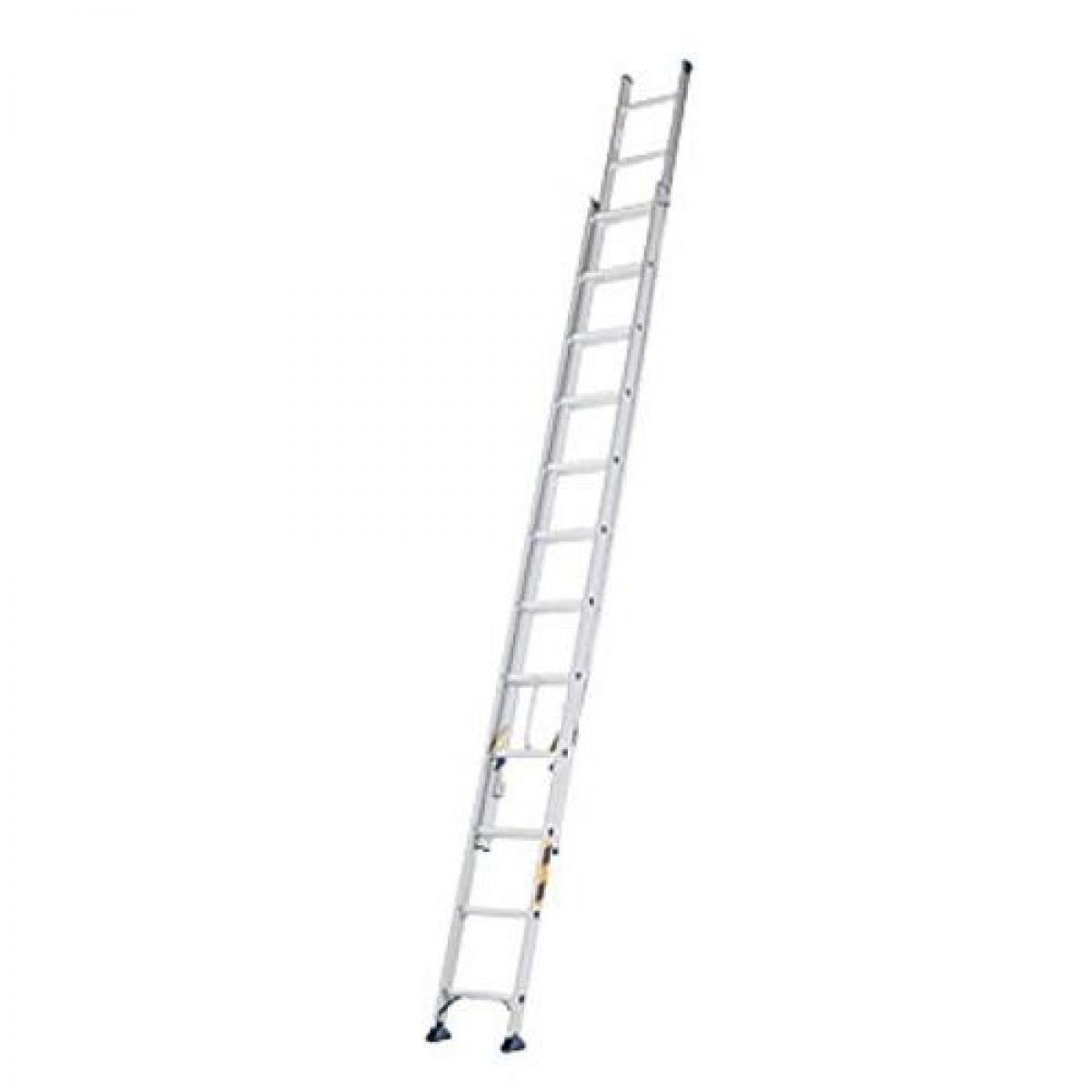 【I】【法人限定】ALINCO(アルインコ) JXV-40DF 2連はしご 全長：3.86m 耐荷重100kg【代引不可/北海道・沖縄・離島不可】