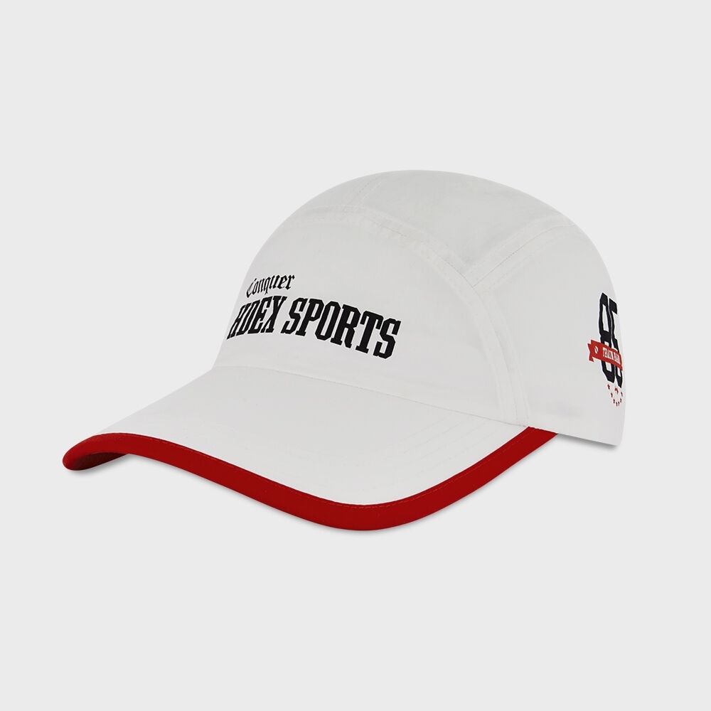 エイチデックス カラーブロック 85 キャンプキャップ (ホワイト)