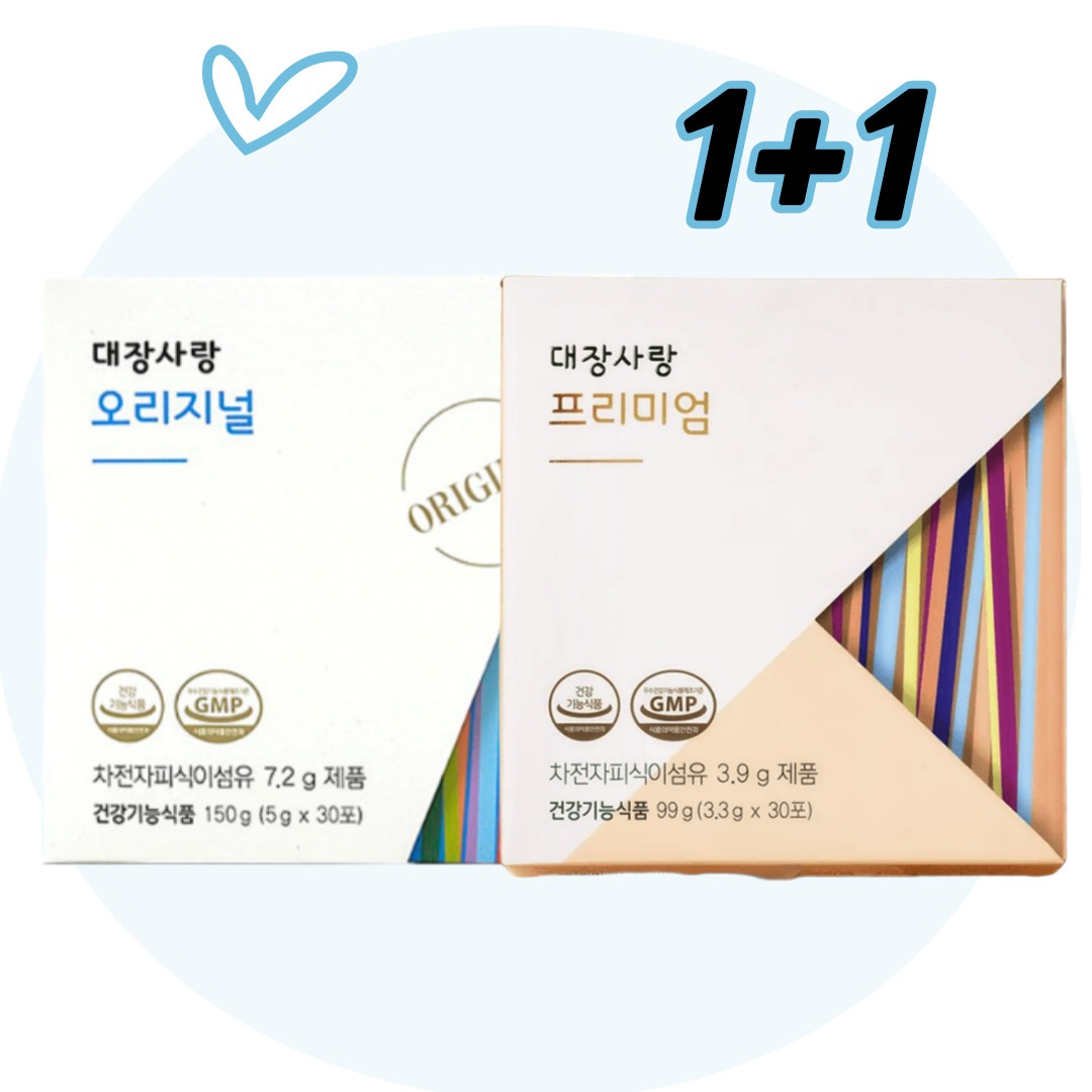 【正規品】[1+1] 大腸愛(デジャンサラン) オリジナル 5g x 30包, 大腸愛(デジャンサラン)  プレミアム 5g x 30包 7,296円
