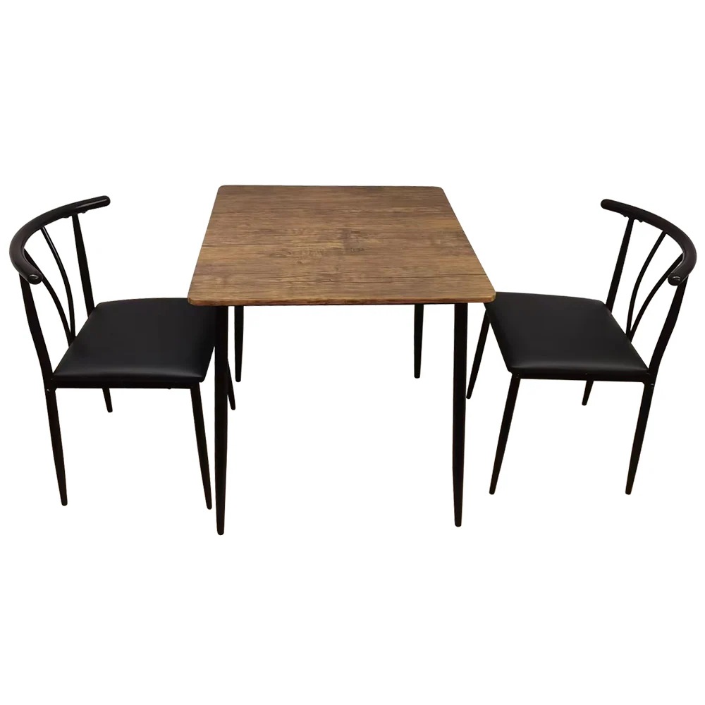 ダイニング3点セット ダイニングテーブル チェア2脚 幅70 コンパクトサイズ 2人掛け おしゃれ