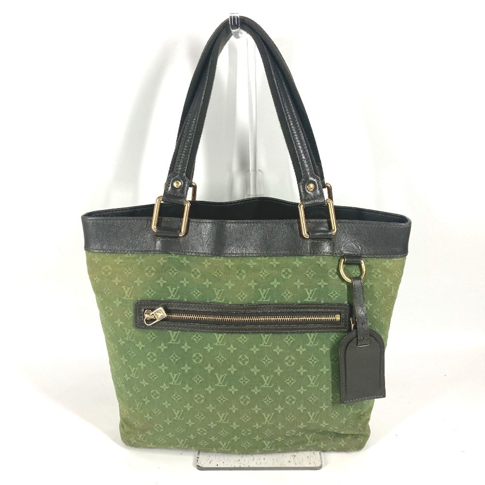 トートバッグ M92681 ルシーユGM モノグラムミニ ショルダーバッグ 肩掛け カバン モノグラムミニキャンバス カーキ