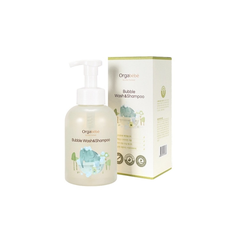 小川部ベビーボディウォッシュシャンプー500ml 2個オールインワンバブルタイプクレンザー