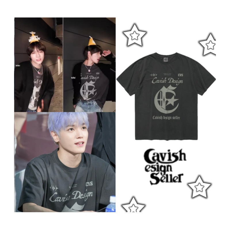 [TXTボムギュ/ NCT テヨン 着用]PIGMENT CENTURY SS TEE CHARCOAL