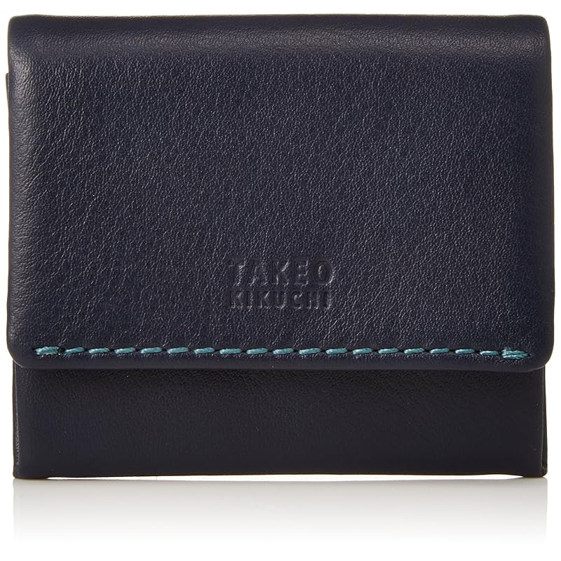 [タケオキクチ] 小銭入れ メンズ コインケース モルビド シリーズ ネイビー