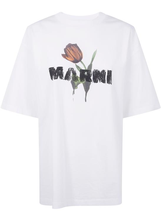 MARNI Women Tops THJET49P18 USCY31 LOW01 LILY WHITE
