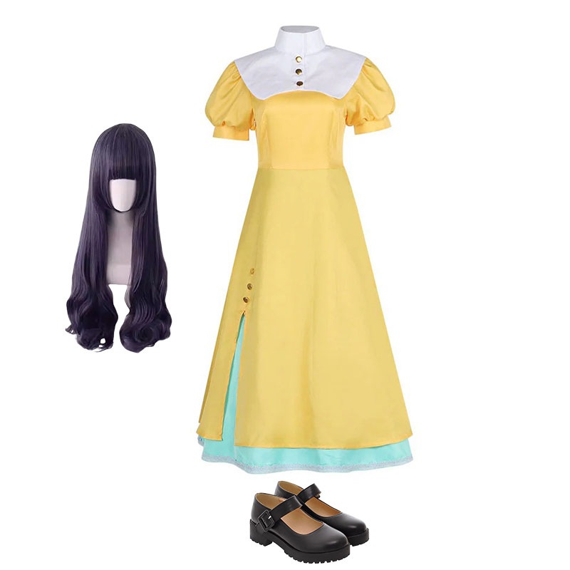 カードキャプターさくら 大道寺知世 コスプレ衣装+ウィッグ +靴 クリスマス イベント 仮装衣装 学園祭