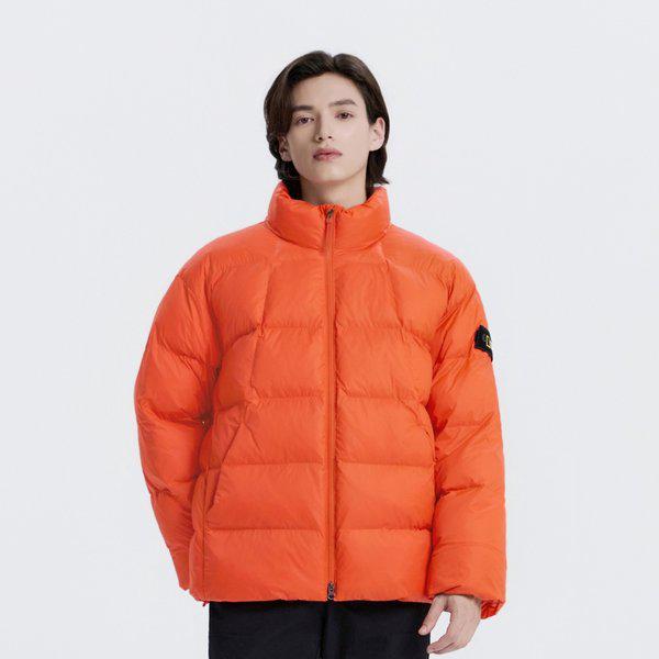 N254UPD903 オロックス スタンドネック キルティング パディング ジャンパー L/ORANGE