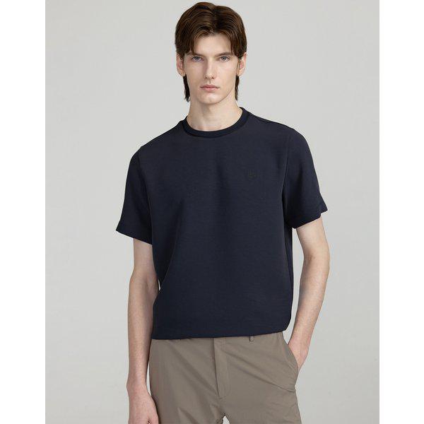 [25SS] チャコールグレー半袖ラウンドTシャツ DMTS5B309CG