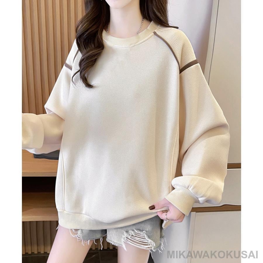 トレーナー レディーススウェット 裏起毛 春