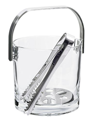 他サイト： アデリア(ADERIA) ストレートアイスペール クリア 925ml トング付 日本製 アイス・ペール 大容量 氷入れ 容器 氷 スコップ ガラス アイスバケツ 人気 ランキング バケツ おしゃれ アの商品画像