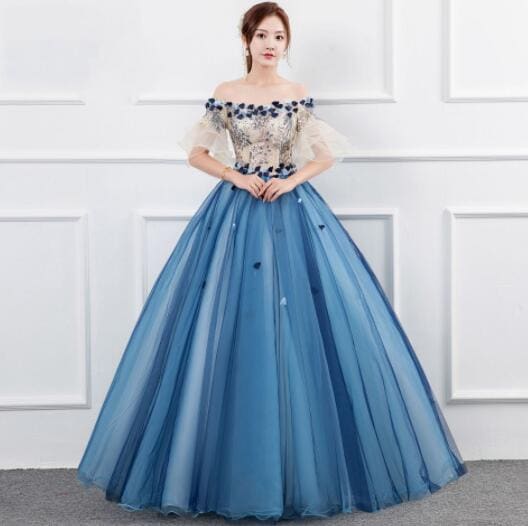 パーティードレス　オフショルダー　ロングドレス　カラードレス　二次会　結婚式　大きいサイズ　披露宴