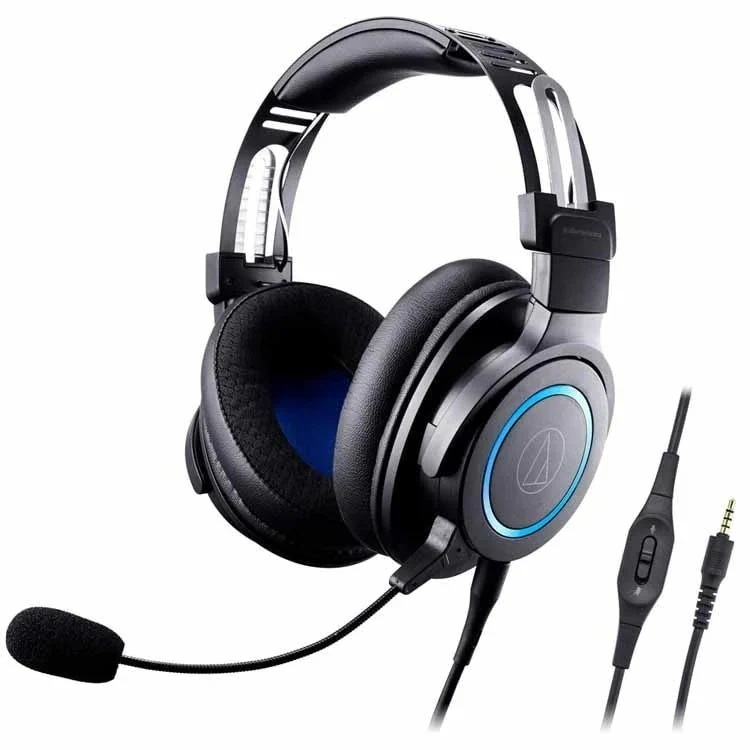 ヘッドセット マイク付き ゲーミングヘッドセット 有線 ブラック ATH-G1 (D)　メガ割