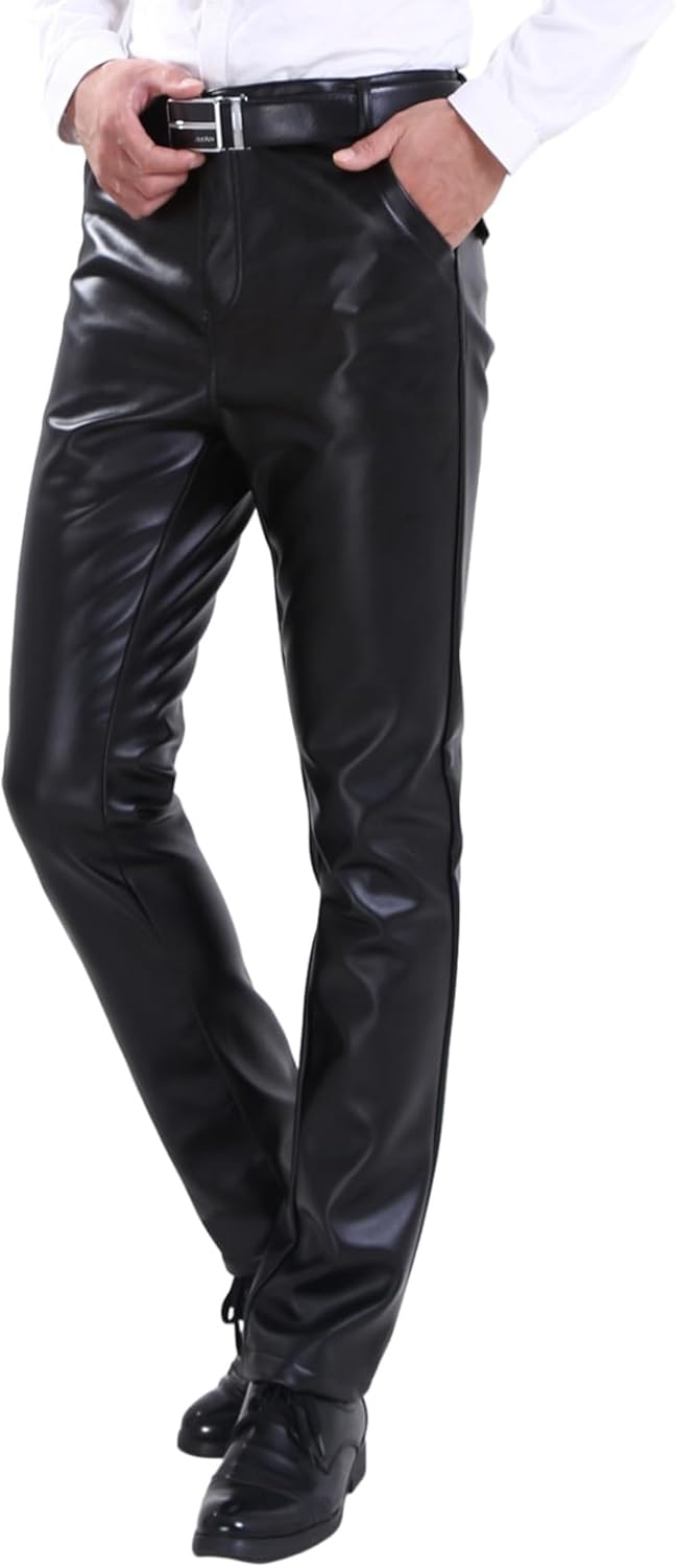 レザーパンツ 皮パンパンツ メンズ スキニー 厚手 おしゃれ 美脚 ストレッチ ズボン ロングパンツ 秋物 秋冬 オトコ オートバイパンツ 大人 かっこいい hiphop 軽量 ファッション パンク 7,117円