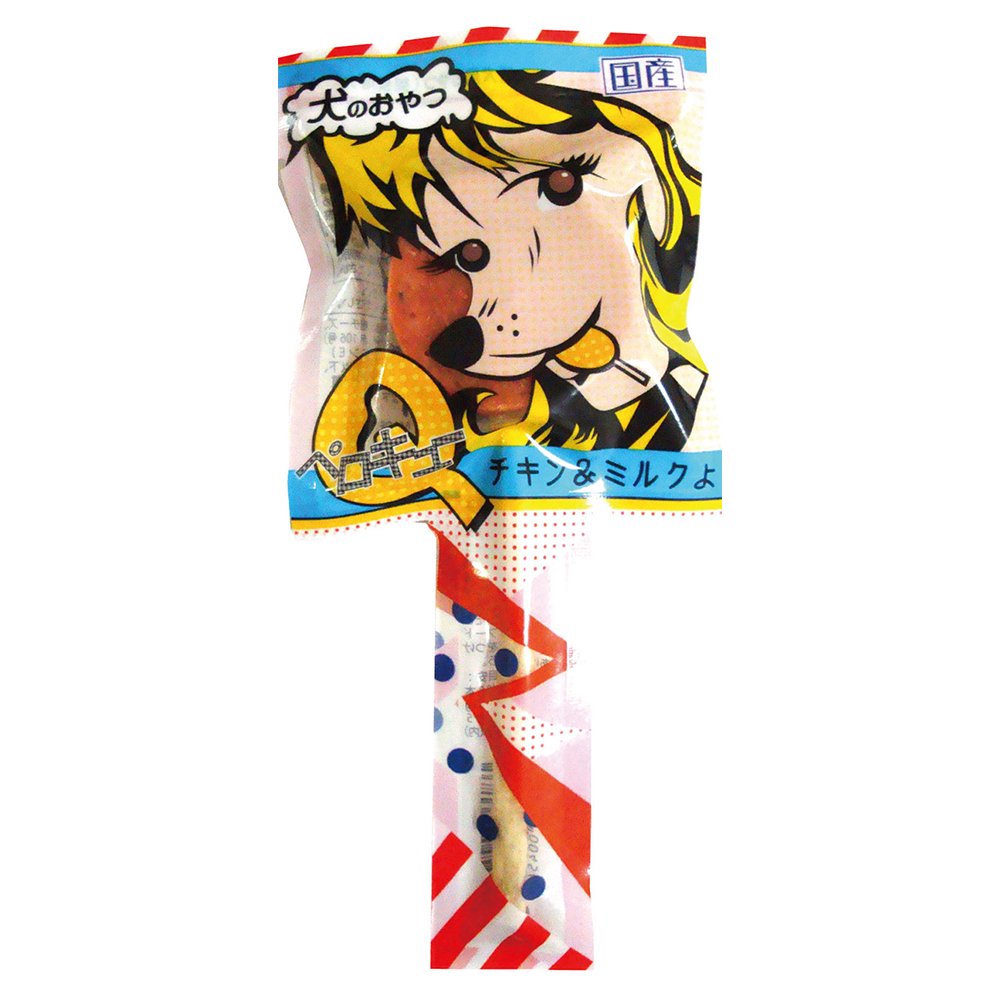 わんわん　犬のおやつ　ペロＱ　チキン＆ミルク　X９６本　犬　おやつ　ＣＲＣ45―14―35―01―00