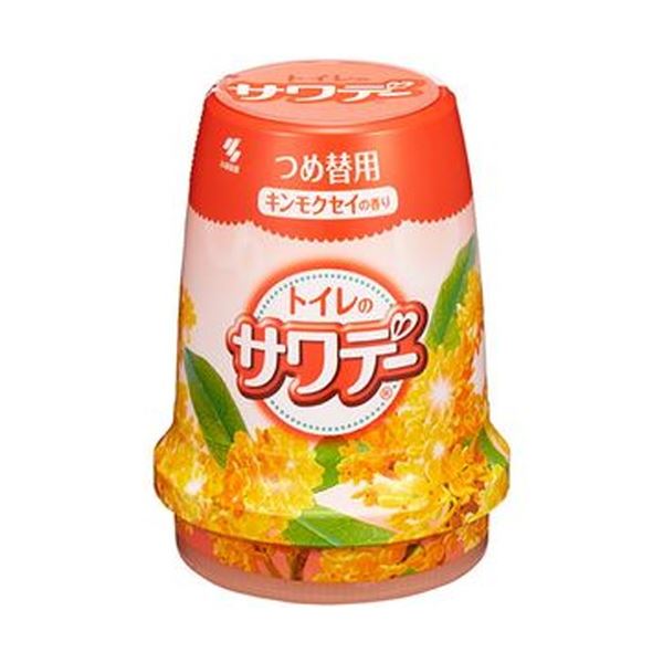 （まとめ）小林製薬 サワデーこころ安らぐキンモクセイの香り つめ替用 140g 1個(×50セット)