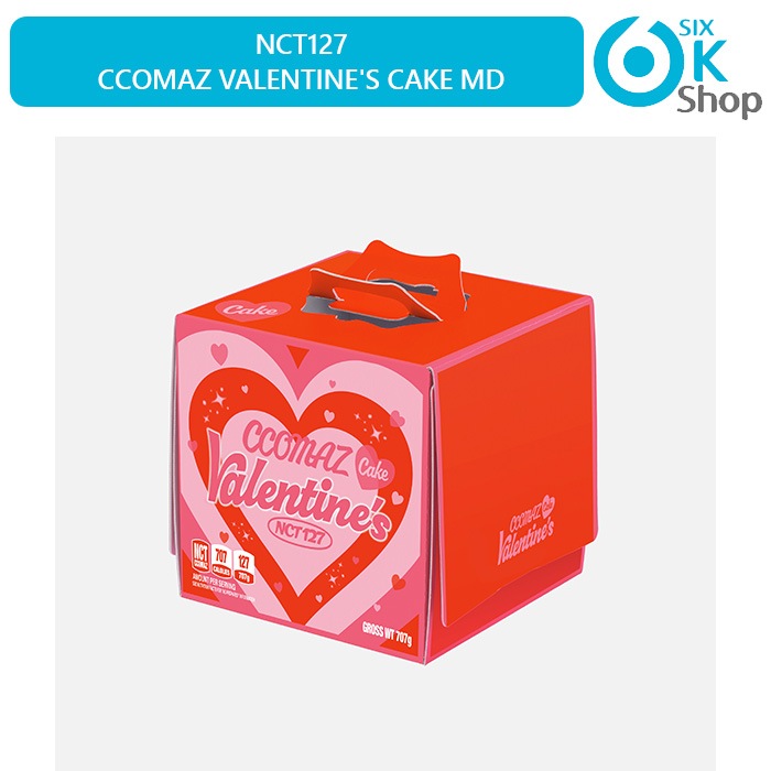 (選択) NCT127 / NCT DREAM / WayV [ CCOMAZ VALENTINEs CAKE OFFICIAL MD ] 公式グッズ 当店特典